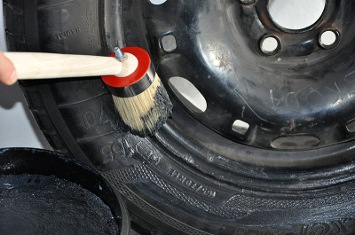 Buer KG-Shop - Tyre mounting paste, Tire mounting wax - black - bucket à 5  kg - Run Flat Tires suitable