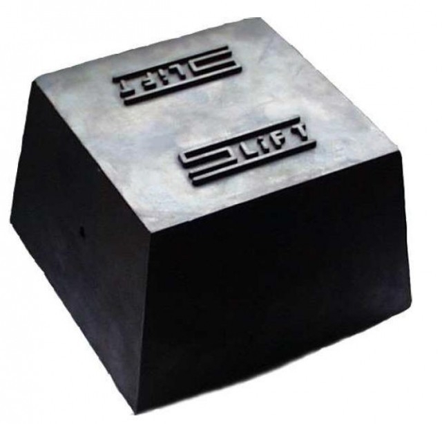 rubber block for HERKULES for scissor lifts dimensions 120 x 100 x 80 mm -  Böck GmbH