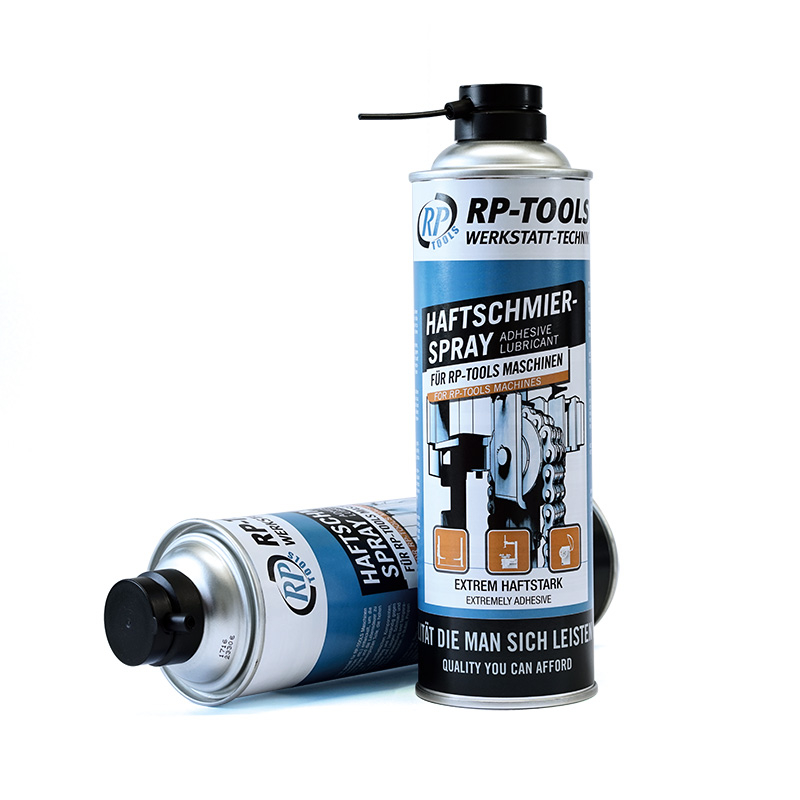Spray, Hochleistungshaftschmierspray, 500 ml, speziell für Hebebühnen, Montiermaschinen,... | RP-TOOLS