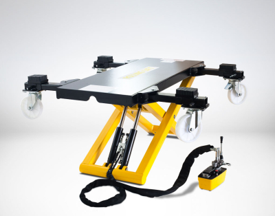 Spengler hydraulic mobile lifting platform 3.0t, Air, height: 0.92 m - Mobile with car