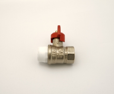 Ball valve 1/2&quot; AG - 1/2&quot; IG for outlet tank - Oven universal oil heater MT-830 MT-1733