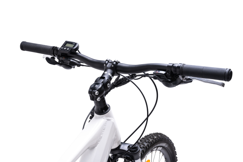 Elektrofahrrad E-MTB Hardtail 27,5&quot; E-HT3000 Weiss 504Wh