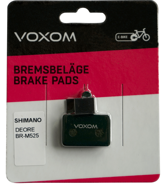 VOXOM SCHEIBENBREMSBELÄGE BSC23 E-BIKE SHIMANO DEORE