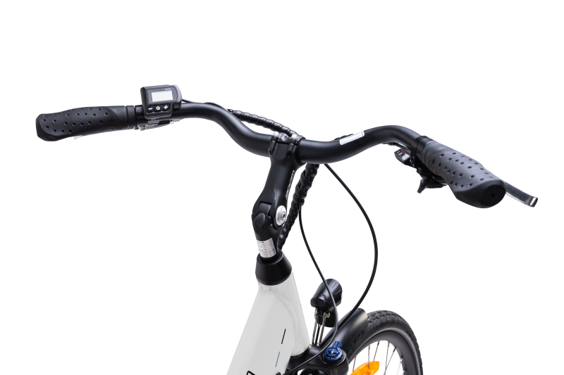 Elektrofahrrad Citybike 700C E-CI1200 Weiss