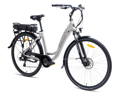 Elektrofahrrad Citybike 700C E-CI1200 Weiss