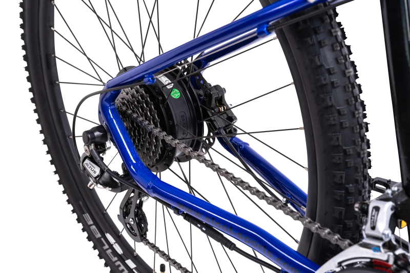 Elektrofahrrad E-MTB Hardtail 27,5" E-HT3000 Blau 504Wh