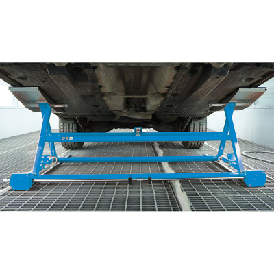 Mobile lifting platform mechanical mobile jack blue